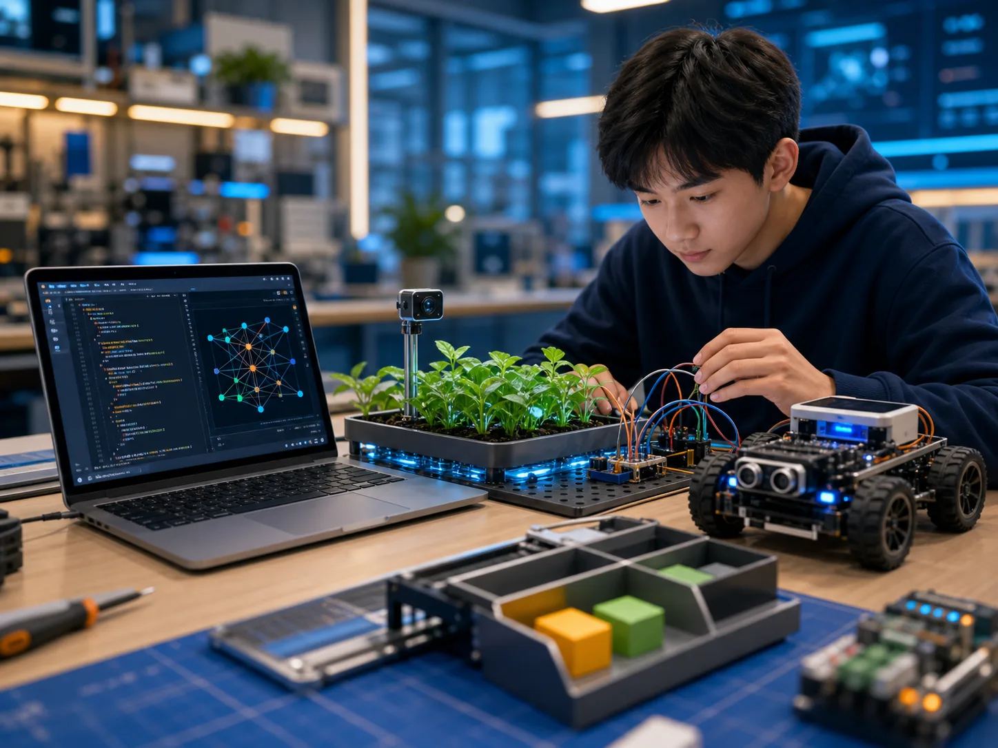 Smart sorter robot project